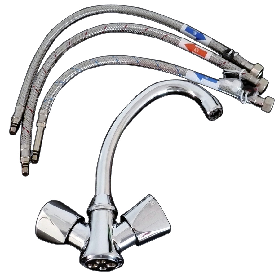 Rallonge de robinet Buse de la salle de bain for la vanne de robinet régule  les accessoires de cuisine d'écoulement d'eau étendue l'économie d'eau  Empêcher l'extension du robinet de l'éclaboussure : 